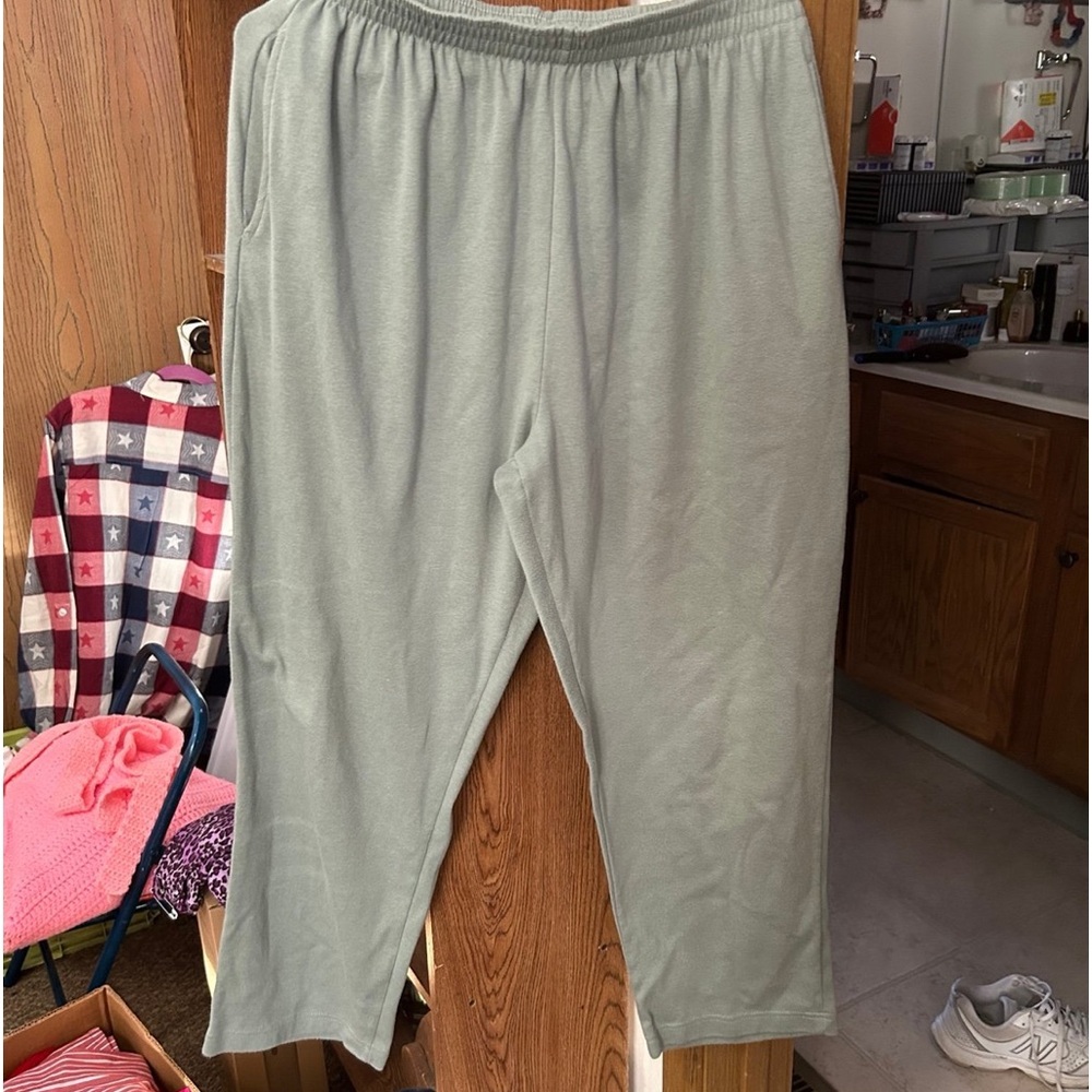 Women’s Casual Pants. Olive green color. Never worn